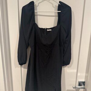 Abercrombie & Fitch Black Long Sleeve Dress